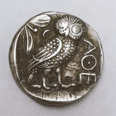 China Other Ancient Athena Coins and Athenian Silver Coins Metal from Owl Silver Coins for sale