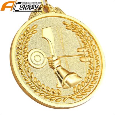 China 2020 Gold, Silver, Bronze Medals Metal Award Europe Medals For Sports, Competitions, Games for sale