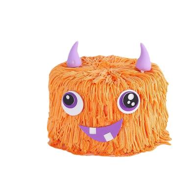 China X Rui2022 Halloween Small Mousse Cake Addition Cartoon Monster Halloween Cake Set for sale