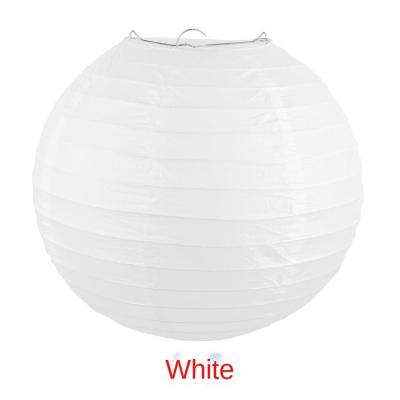 China Japan 8 inch handmade wholesale high quality chinese-made festival home decoration party round bend led paper lantern lamp for sale