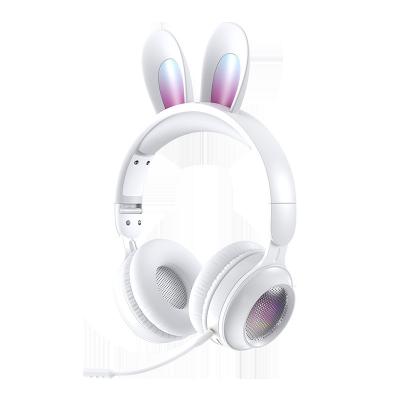 China Best Earphone Perfect Sound Cute Noise Reduction Rabbit Style Wireless Earplugs Are Carefree Popular for sale