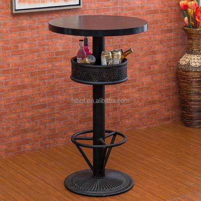 China New high table fashion booth and cafe furniture nordic dining cheap used restaurant tables and bar stools wholesale designer R1762 for sale