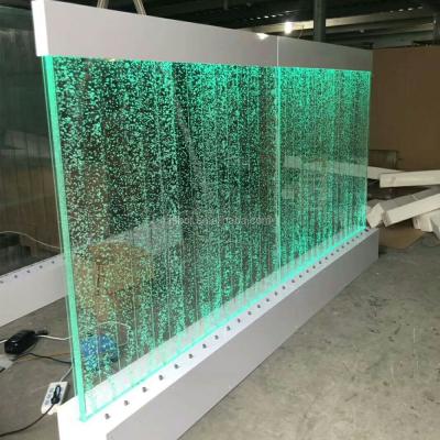 China New Classic / Postmodern New Design Led Acrylic Water Bubble Wall Air Curtain for sale