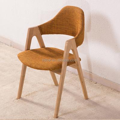 China Modern wholesale solid wood chair for dining room a letter chair for restaurant furniture cafe shop chair for sale