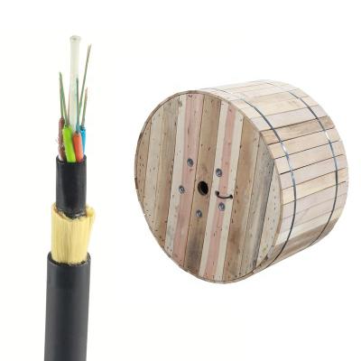 China Double Aerial Jacket All Dielectric Self Supporting Optical Cable ADSS Aerial Cable for sale