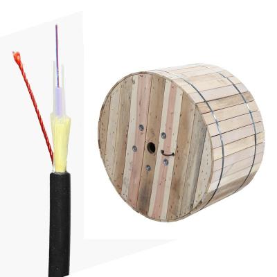 China Building Access FTTH Kevlar Fiber Optic Wire Indoor/Outdoor Outdoor Tube G652D 2-24Fiber Uni Cable Manufacturer Price for sale