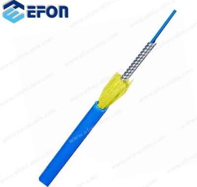 China Wiring On The Wall Factory Price OM4 Armored Fiber Optic Cable GJJKAV Drop Cable Fiber Optic Cable for sale