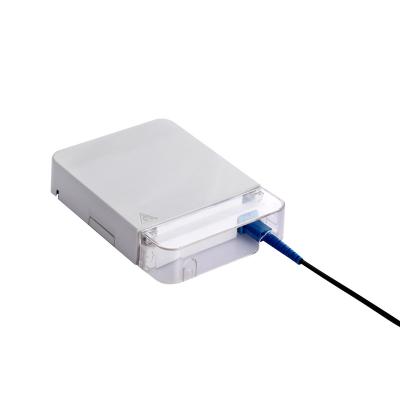 China Hot Sale FTTH EFON Mini Indoor FTTH Fiber Optic Terminal Box With PLC Splitter Box 1core for sale