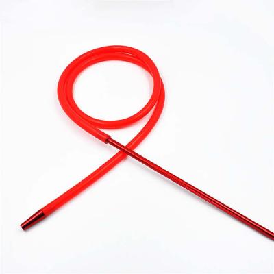 China Wholesale Plastic Color Silicone Rubber Hose And Aluminum Main Hookah Hose for sale