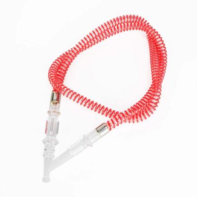 China Wholesale Factory Price Plastic Accessories Cheap Hookah Hose PVC Plastic For Shisha Hose for sale