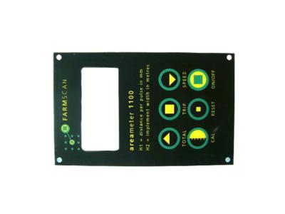 China Pantalla LCD con pantalla táctil Conmutadores de membrana de caucho de silicona con cúpula de acero metálico en venta