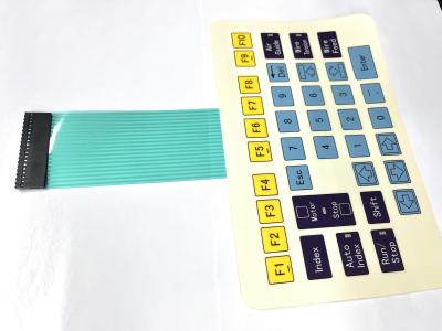 China Industrial Polyester Tactile Membrane Switch With Flex Adhesive Layer for sale