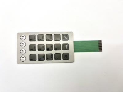 China Flexible Waterproof SMD Matrix Membrane Keypad For Marine Electronics And Navigation for sale