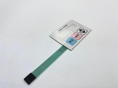 China Pocket Layered Graphic LCD Printing Membrane Switch Prototype Foil For Medical Enclosure for sale