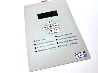 China 3M Rear Adhesive Waterproof Led Membrane Switch com Gradient Printing à venda