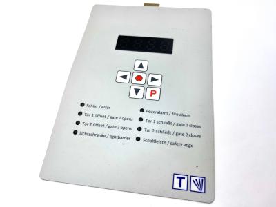 China Polyester One Marine Membrane Switch Panel 3M Adheisve For Application Controls for sale