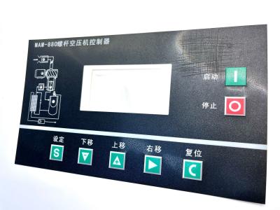 China Hard Polycarbonate Membrane Switch Membrane Touch Panel With Customized Design for sale