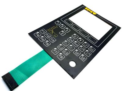 China Membrana de teclado industrial sellada por matriz con LED incrustado en venta