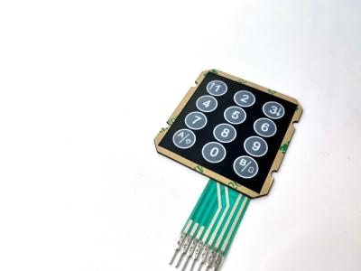 China Custom Membrane Switch Panel With Nicomatic Connector for sale