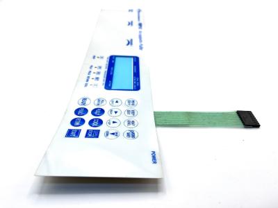 China Screen Printing Microwave Membrane Keypad Silver Conductive Circuit With 2.54MM Pitch for sale