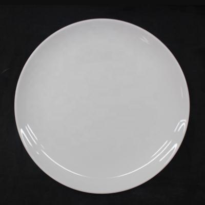 China Sustainable Hot Sale High Quality White Moonlight Series Flat Bone China for sale