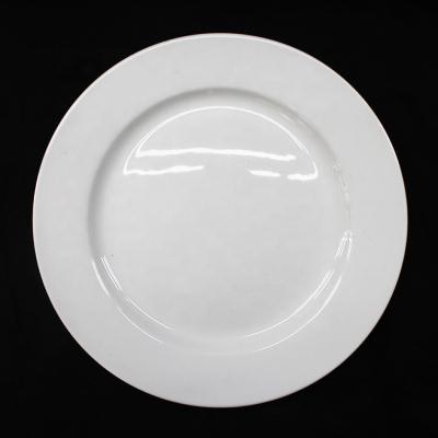 China Viable Hot Selling High Quality Plain Dish Series White Custom Ordinary Bone China for sale