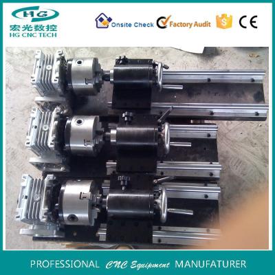 China 3D working HG-R1 4th axis rotary device with a chuck, a tailstock for sale