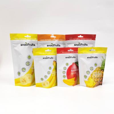 China barrier china supplier custom printed aluminum foil no zipper 50g mylar food bag for snacks fruit for sale