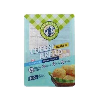 China Factory Custom 3 Side Clear Smell Proof Food Grade Barrier Logo Gel Food Seal Bag for sale