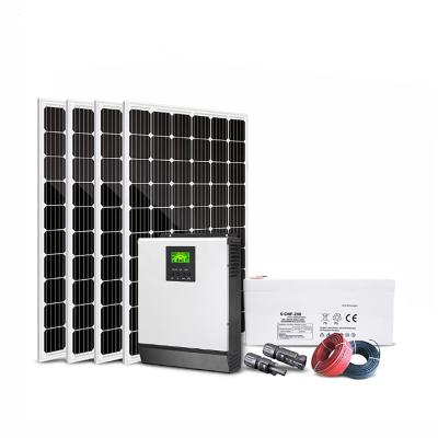 China New Arrival Solar Panel Off Grid Kit 3KW 4KW 5KW 10KW Home Off Grid Solar System Complete Set for sale