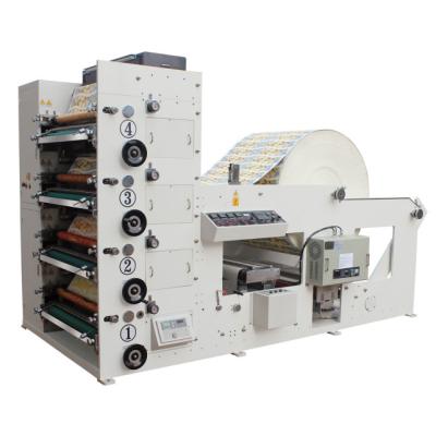 China food & Beverage Factory Full Automatic High Speed ​​6 Color 4 Color Roll Paper Flexo Printing Machine for sale