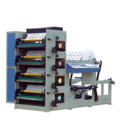 China Factory Automatic High Speed ​​2 4 6 Color Kraft Flexo Paper Cup Printing Machine RY-850 for sale