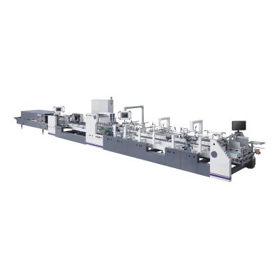 China Cardboard250-700g Cardboard Box Folding Machine Automatic Box Folding Machine For Hamburger for sale