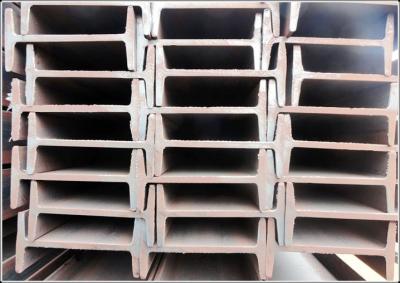 China Hot Rolled JIS G3101 SS400 Steel I Beams with Black / Galvanizing Surface for sale