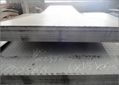 China Carbon Steel ASTM Standard A36 Hot Rolled Checkered Steel Plate Cutting Available for sale