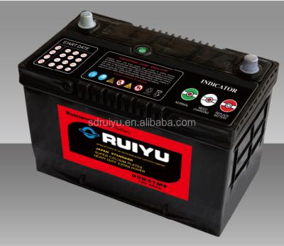 China Korean N70 12V 70AH car battery truck battery/car battery/auto battery 305X173X230 for sale