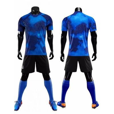 China Custom Quick-Drying Active Uniform Sublimation Kits Soccer Jersey Soccer T-shirt Football Soccer Training Suit for sale