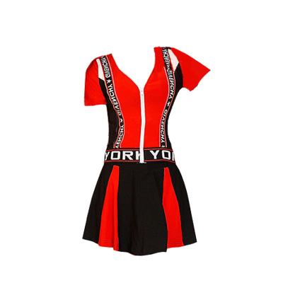 China New Stage Ordinary Use Car Model Performance Costume Sports Cheerleading Suit Football Female Baby Overalls Cheerleading Uniforms Costume for sale