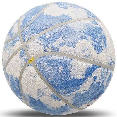 China Wholesale CustomizableLOLO Limited Edition Cloud 7Basketball Blue Foot Basket Row Sports Factory Anti-skid Basketball for sale