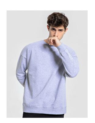 China Embroidered Embossed Sweatshirts Crewneck Material Customization Printing Custom Blank Sweatshirt Mens Crewneck Sweatshirt for sale