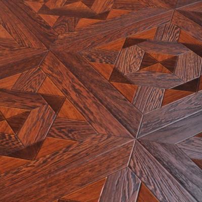 China 12mm HDF Indoor Laminate Flooring Parquet Laminate Rustic Flooring Online technical support Te koop