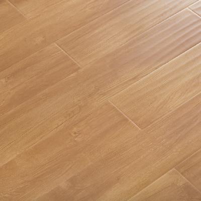 China 11mm 12mm HDF Grain Parquet Laminate Flooring Anti-slip Wear Resistant Wood Laminate Wood Flooring à venda