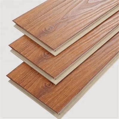 中国 Exterior Residential Laminate Flooring Decoration 12mm Eir V Groove Laminate Flooring 販売のため