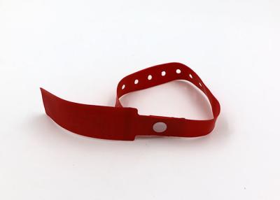 China Waterproof PVC RFID Silicone Wristband Disposable For Children , 512 Bits Memory for sale