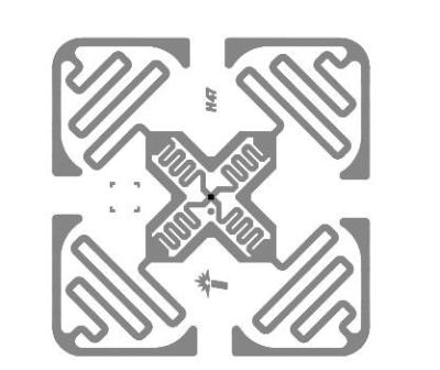 China Asset Management RFID Tag Label With Coated Paper Read Range 6.0-8.0m for sale