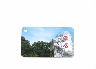 China Printable Small RFID Proximity Card PVC Material With Hole 50*30*0.8mm for sale