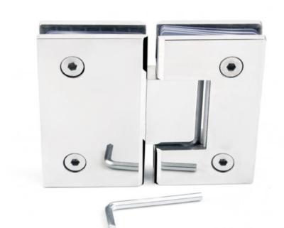 China 90*58mm Glass Shower Hinge Enclosure Water Proof Shower Screen Door Hinges for sale