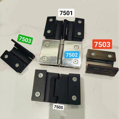 China Stainless Steel Casting Bathroom Glass Door Hinge Erosion Resistant for sale