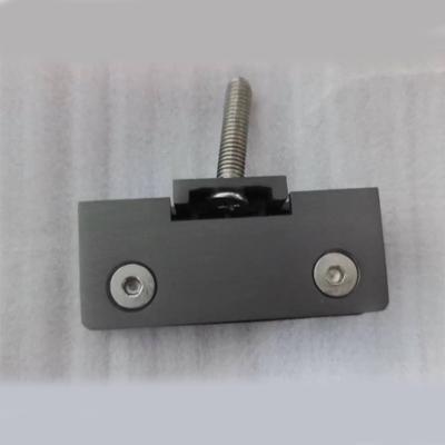 China Shower Room Glass Door Clamp SUS304 Material Stainless Steel High Precision for sale