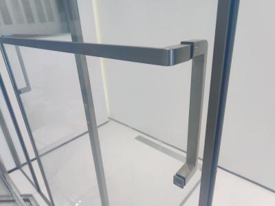 China SUS304 Shower Glass Door Handle Stainless Steel Shower Screen Door Handles for sale